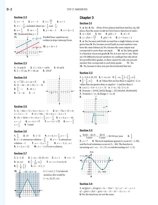 Algebra and Trigonometry - 